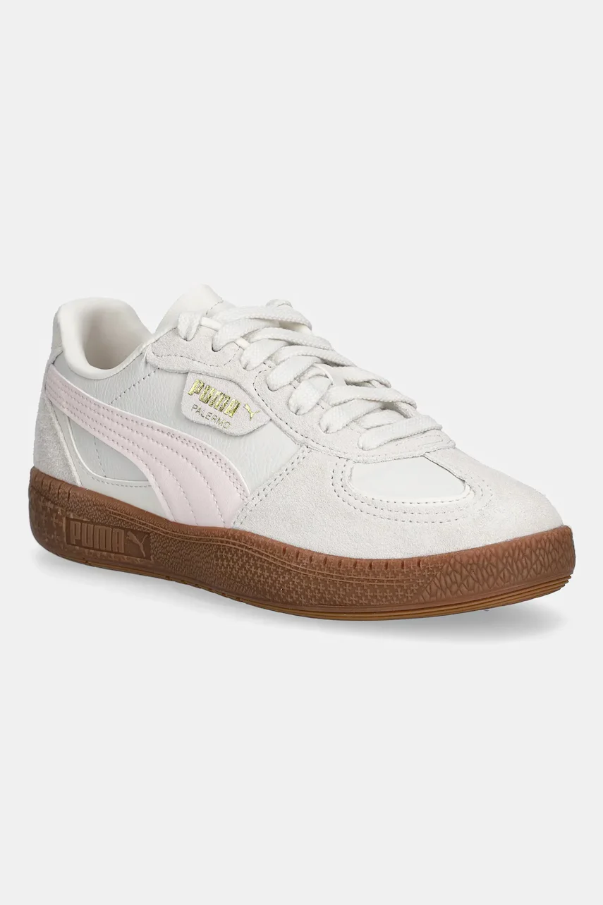 Puma Детски кожени маратонки Palermo Moda Jr