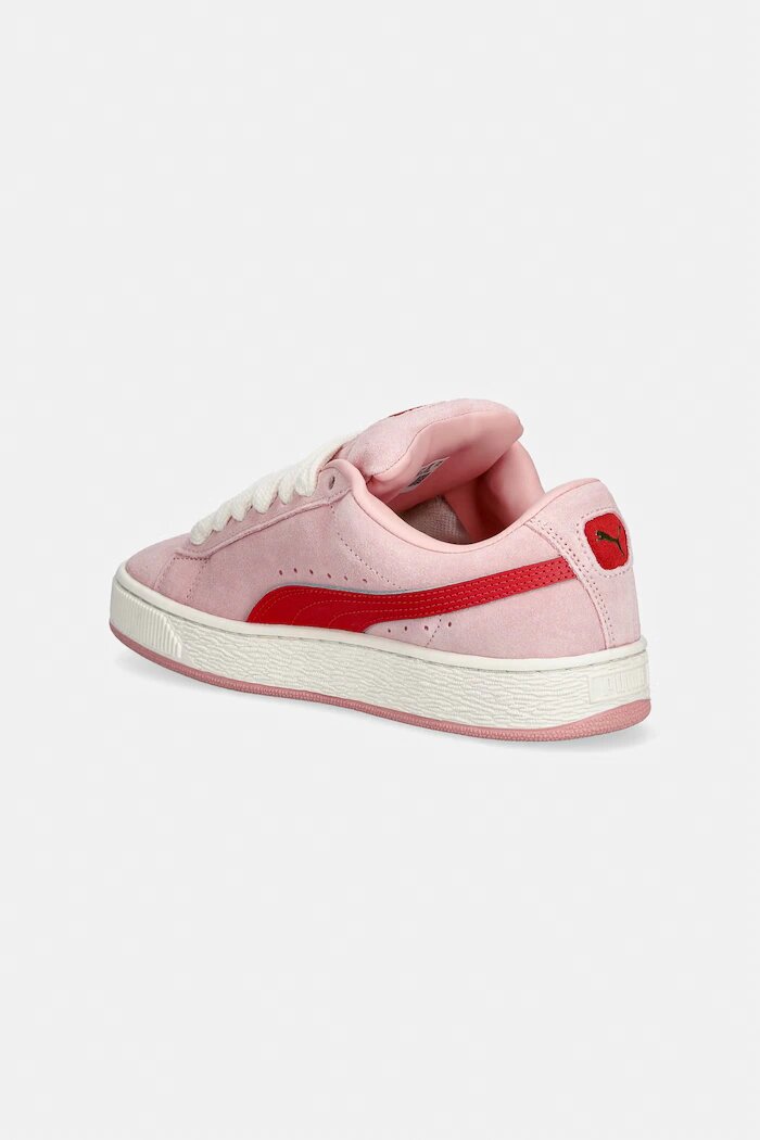 Puma Детски кожени маратонки Suede XL Jr в розово 396577