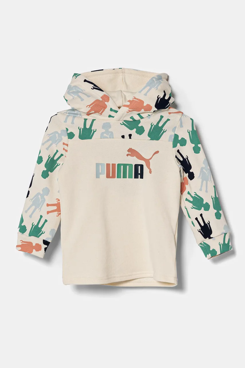 Puma Детски памучен суичър X PLAYMOBIL
