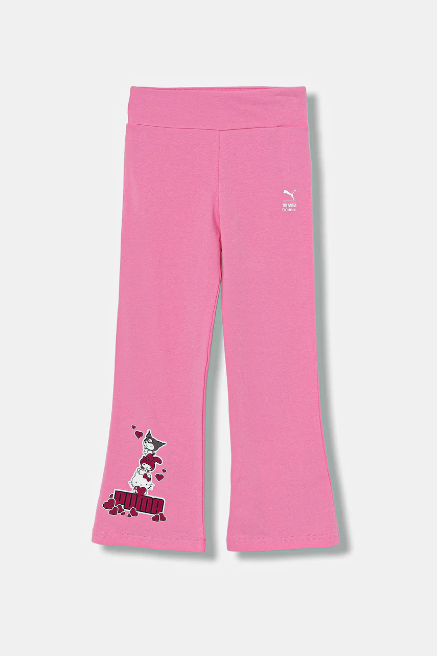 Puma Детски спортен панталон X HELLO KITTY & FRIENDS Flared Leggings