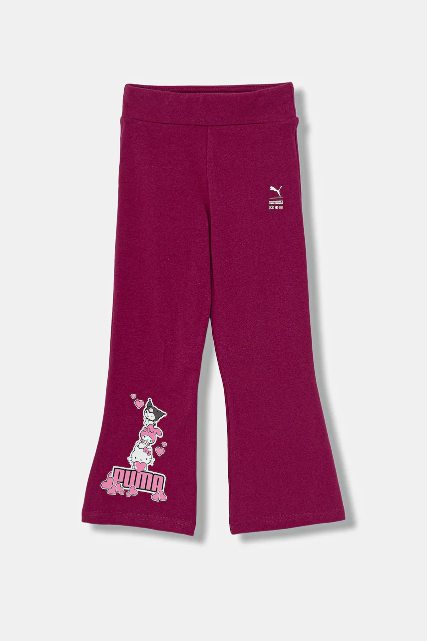 Puma Детски спортен панталон X HELLO KITTY & FRIENDS Flared Leggings