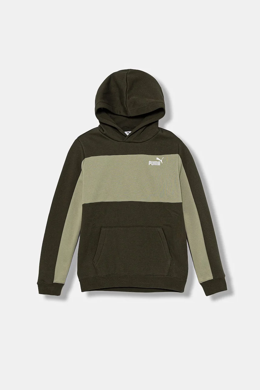 Puma Детски суичър ESS BLOCK Small Logo Hoodie FL B