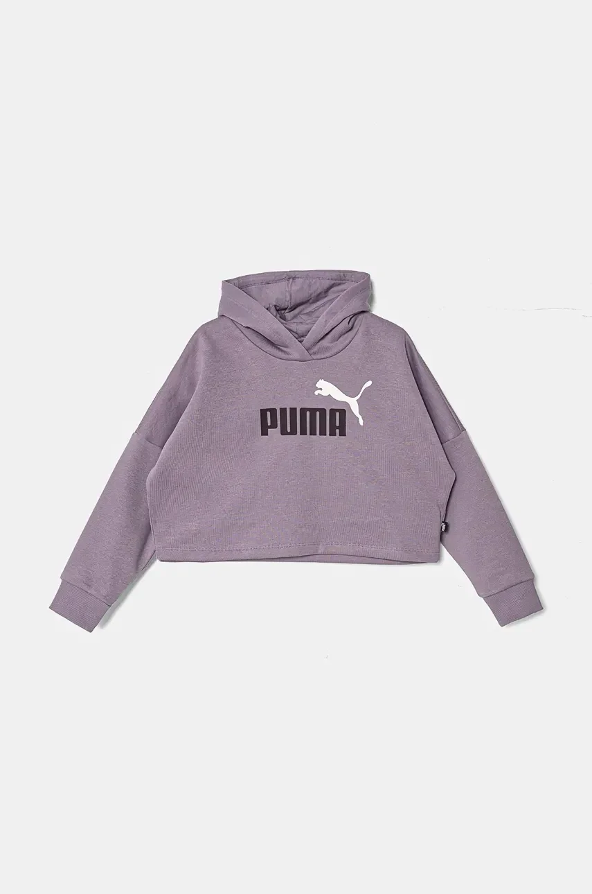 Puma Детски суичър ESS Logo Cropped Hoodie