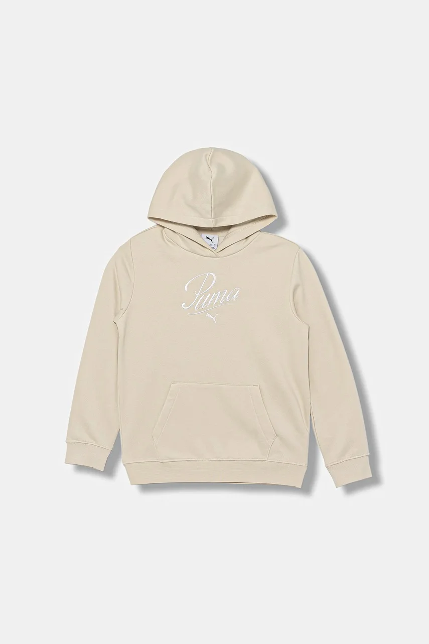 Puma Детски суичър ESS SCRIPT Hoodie FL G