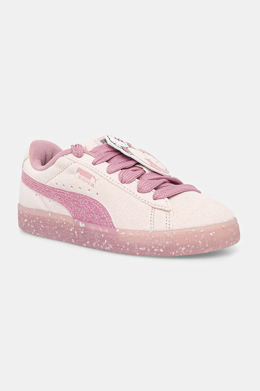 Puma Детски велурени маратонки Suede XL HK&FR 2