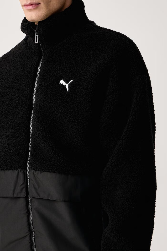 Puma късо яке мъжко Sherpa черно 694562