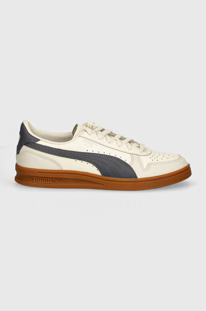 Puma Кожени маратонки Indoor OG в бежово 395363