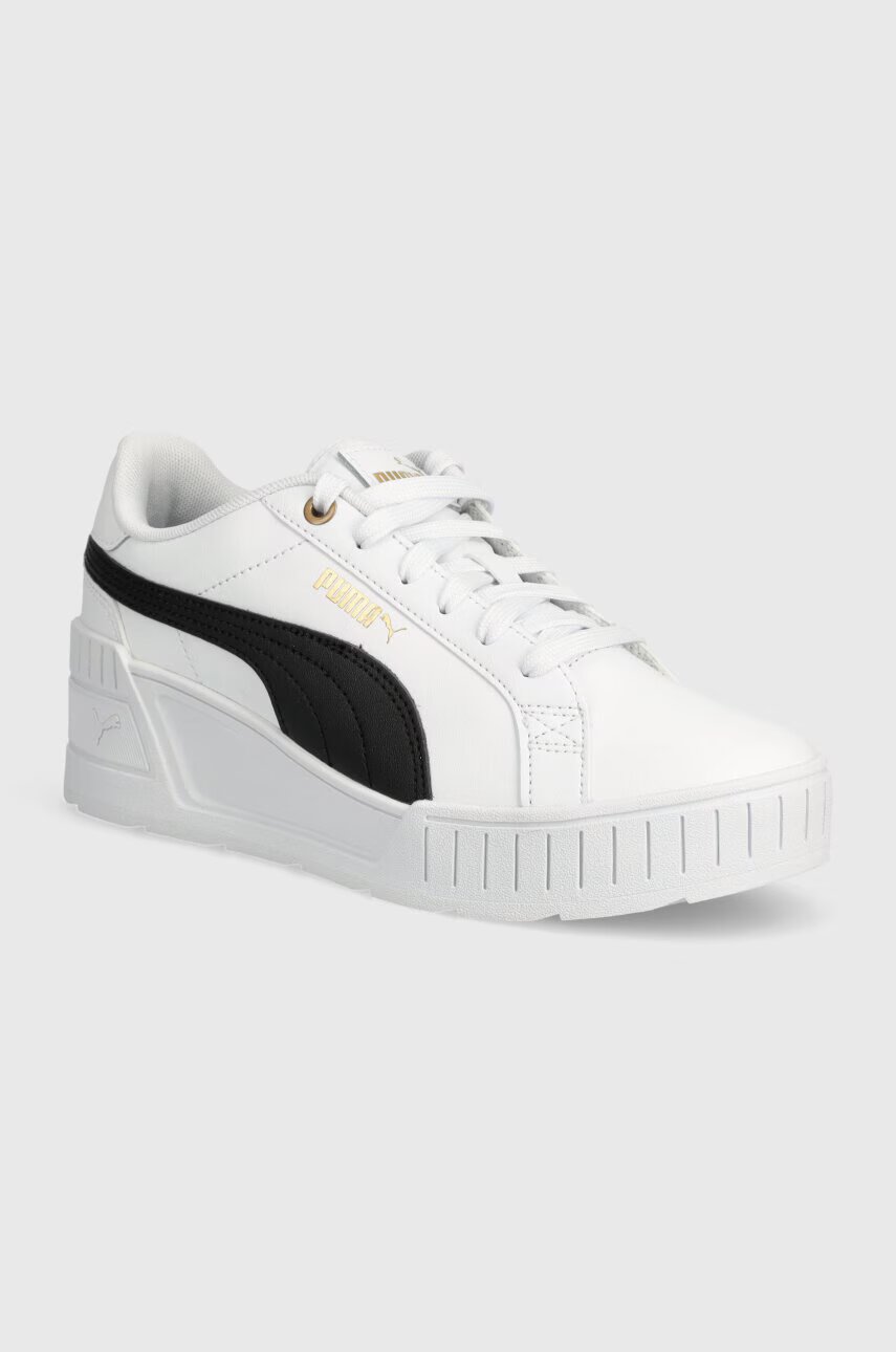 Puma Кожени маратонки Karmen Wedge