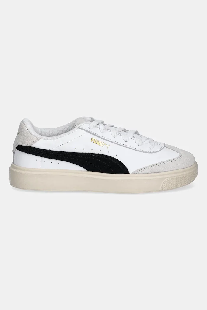 Puma Кожени маратонки Lajla T-toe в бяло 397734
