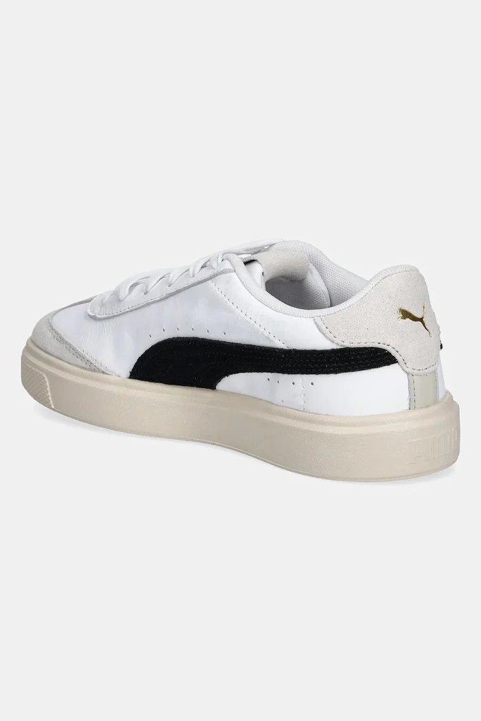 Puma Кожени маратонки Lajla T-toe в бяло 397734