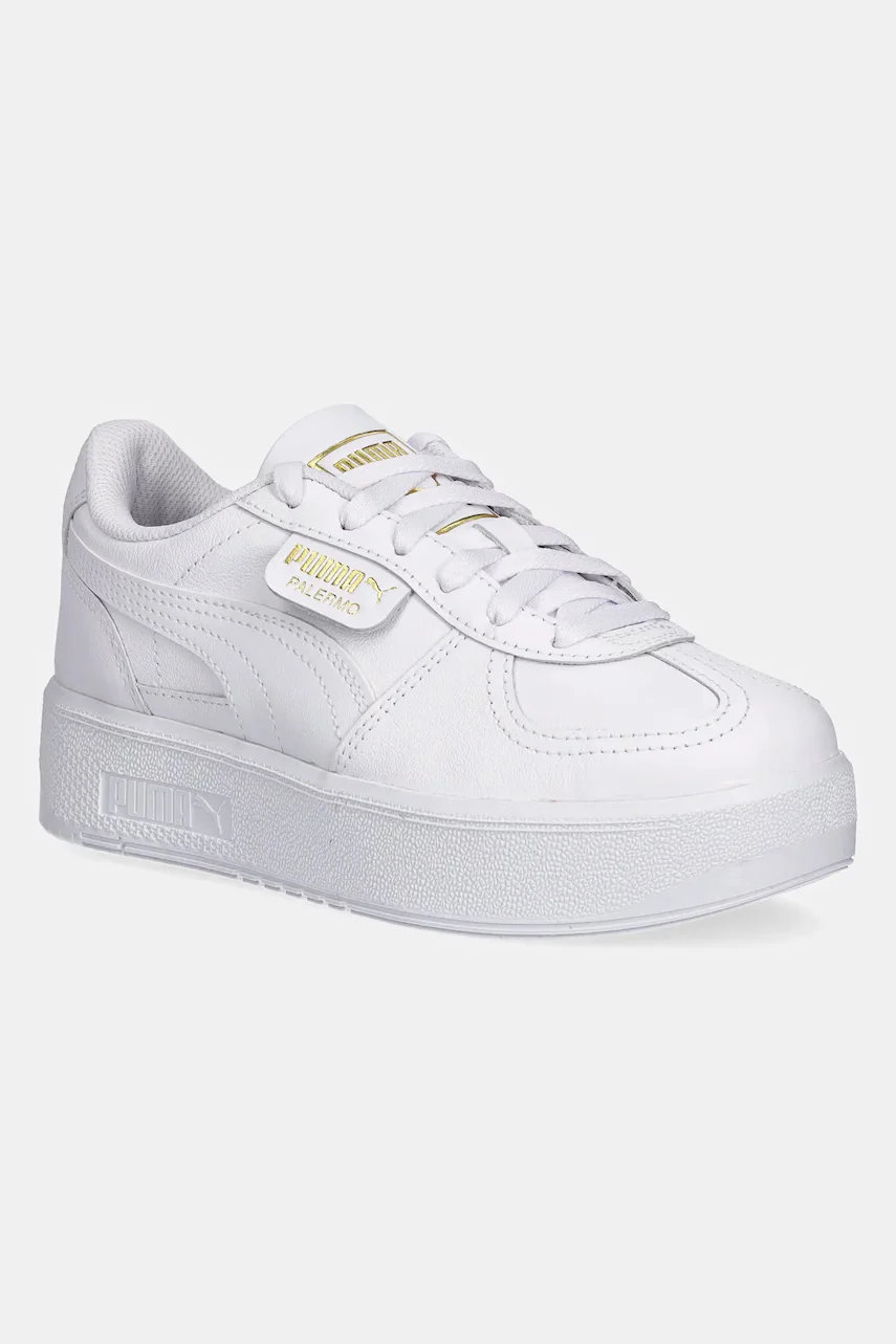 Puma Кожени маратонки Palermo Elevata Lth Wns