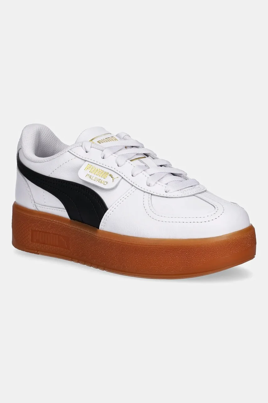 Puma Кожени маратонки Palermo Elevata Lth Wns