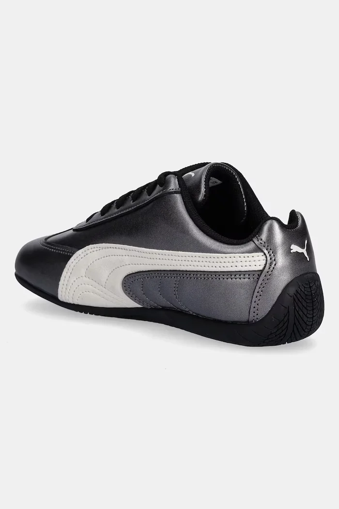 Puma Кожени маратонки Speedcat в сребристо 403689
