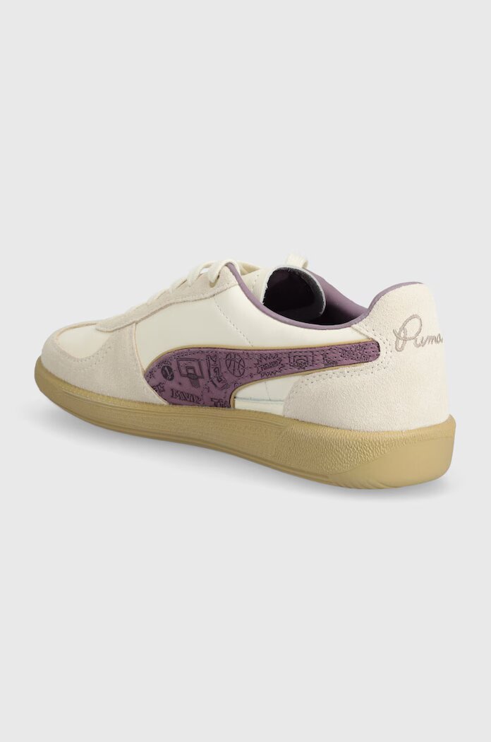 Puma Кожени маратонки X SOPHIA CHANG в бежово 397307