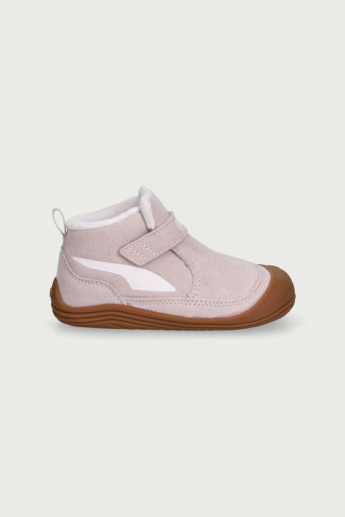 Puma обувки зимни обувки за деца Kitten Mid Prem V Inf розови 407459