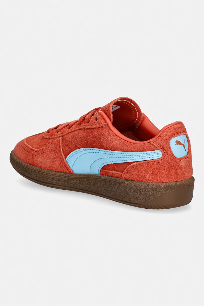 Puma Palermo Jr маратонки детски велурени оранжеви 397271