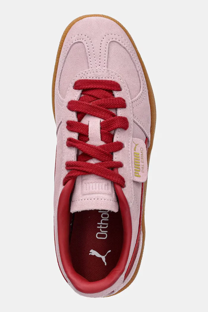 Puma Palermo маратонки велурени розов 396463