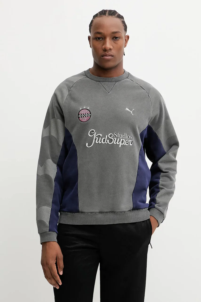 Puma Памучен суичър x KIDSUPER