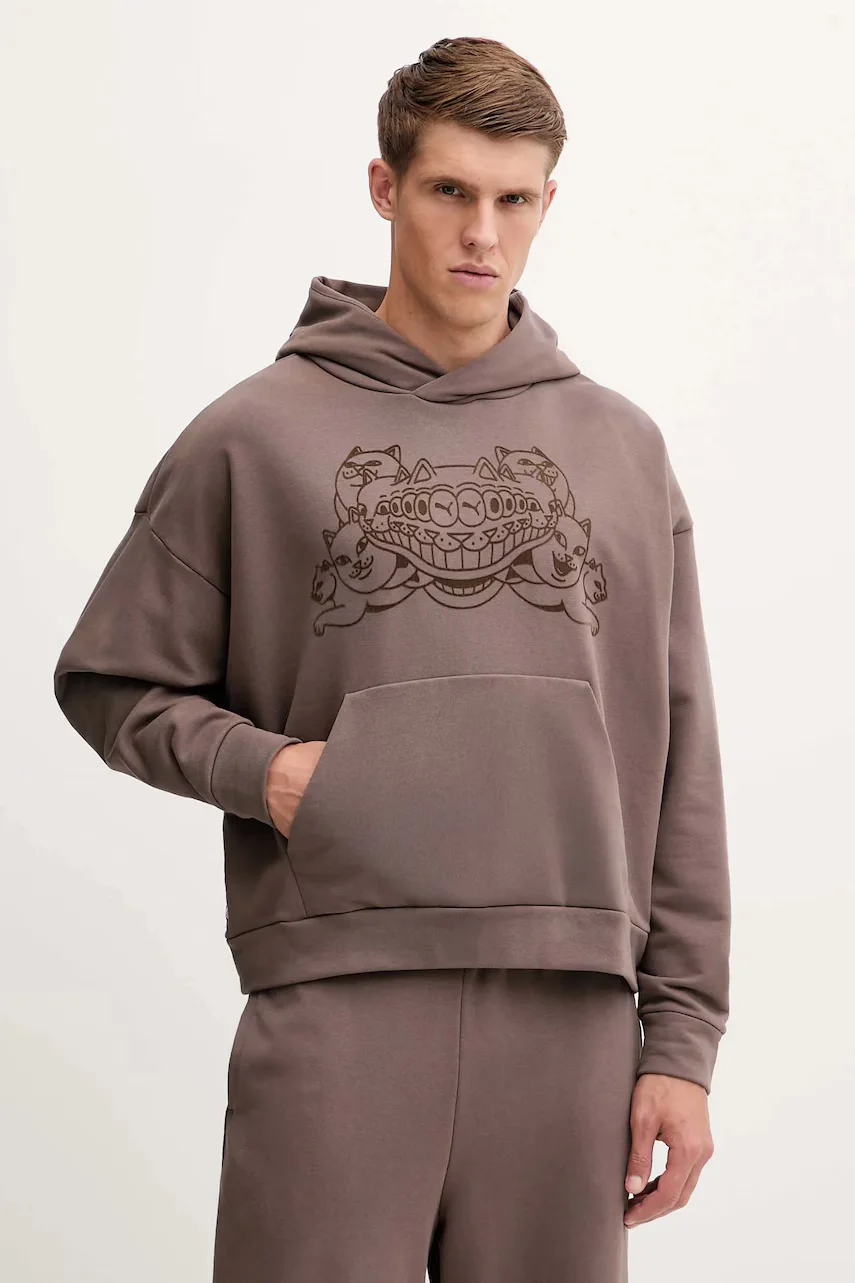 Puma Памучен суичър x RIPNDIP