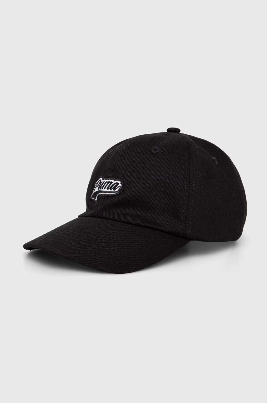 Puma Памучна шапка с козирка