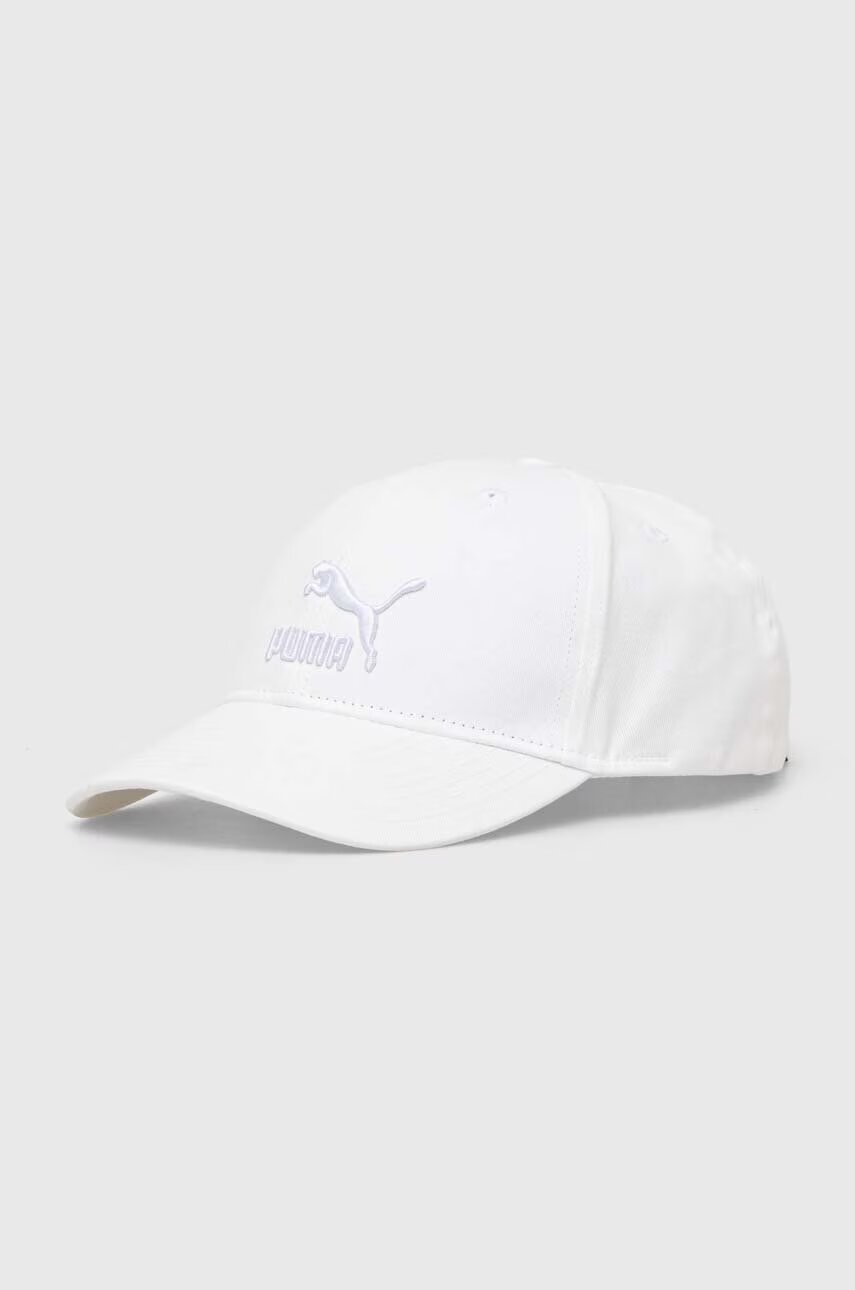 Puma Памучна шапка с козирка 22554 Archive Logo BB Cap