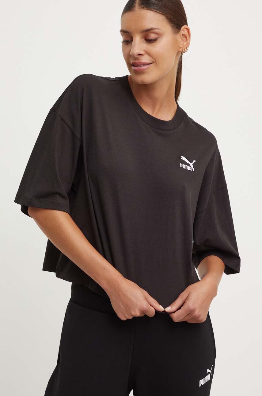 Puma Памучна тениска BETTER CLASSICS Oversized