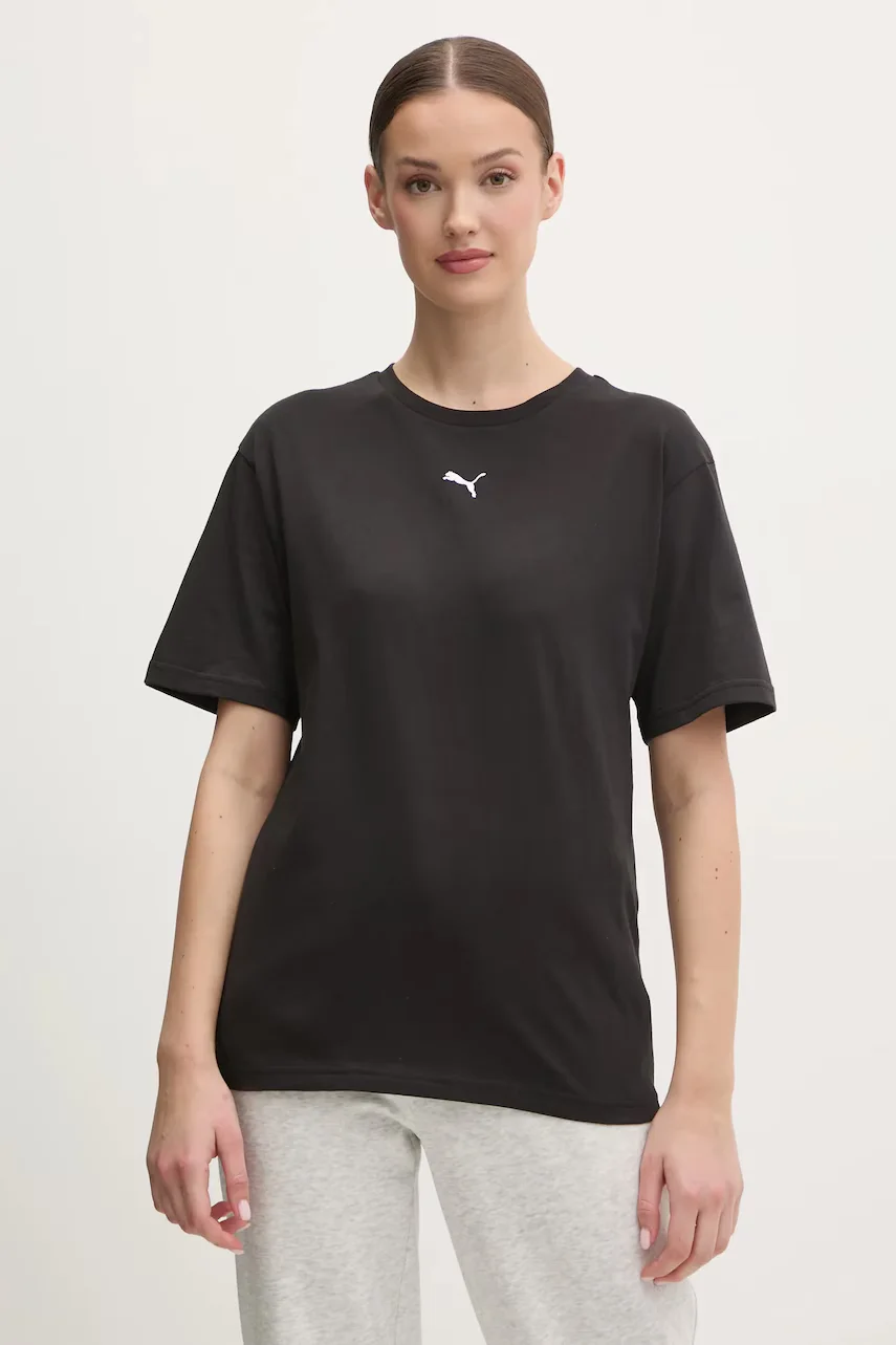 Puma Памучна тениска Essential Relaxed