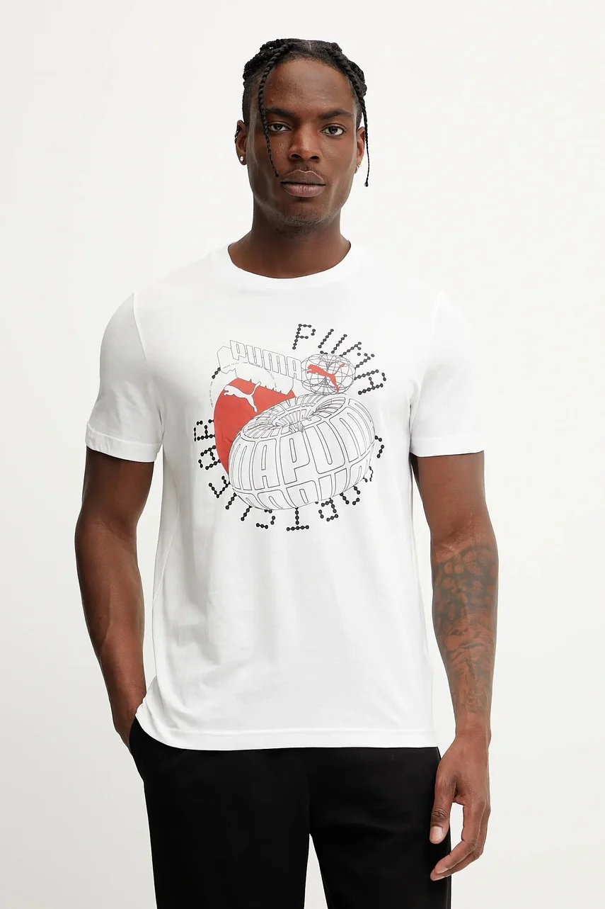 Puma Памучна тениска GRAPHICS Execution