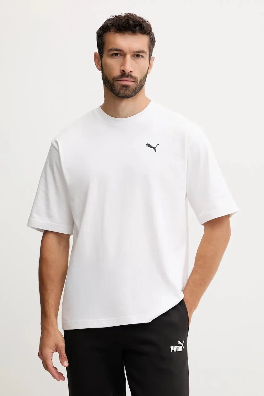 Puma Памучна тениска Wardrobe Essential