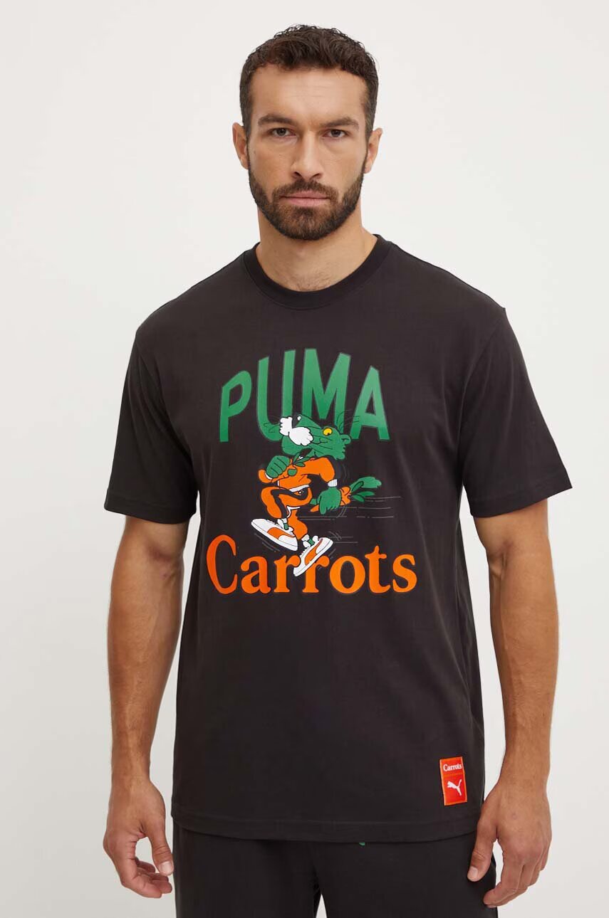 Puma Памучна тениска X CARROTS Graphic Tee