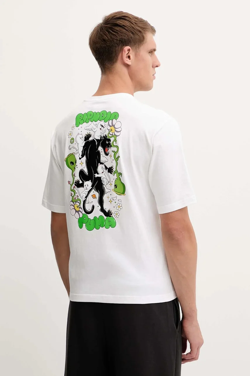Puma Памучна тениска x RIPNDIP