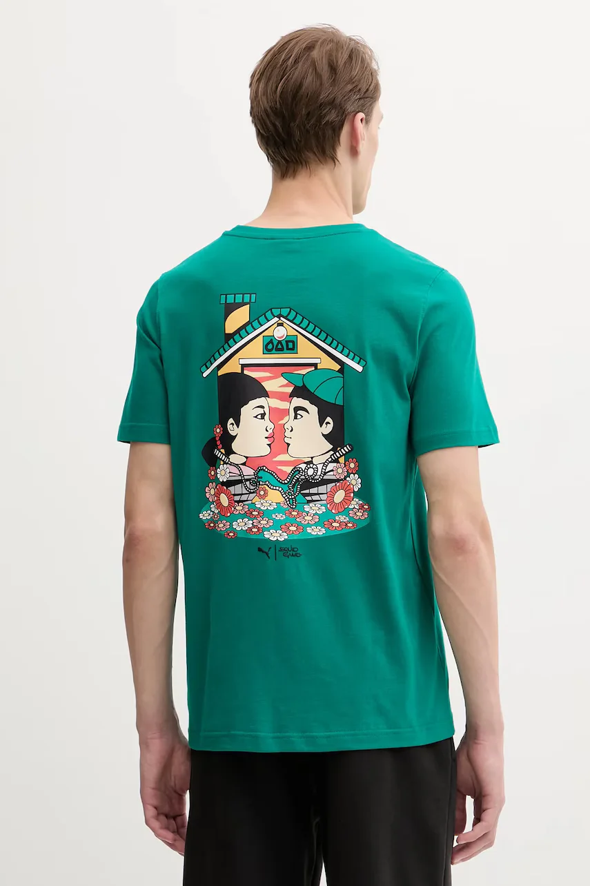 Puma Памучна тениска x SQUID GAME