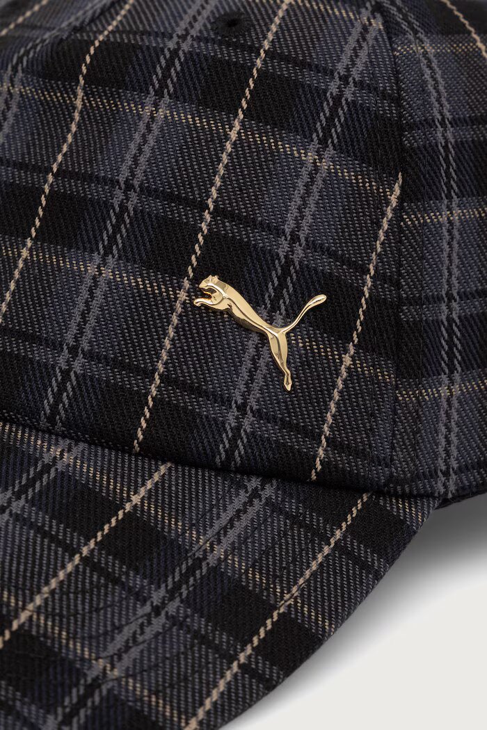 Puma шапка с козирка от памук черна 027358