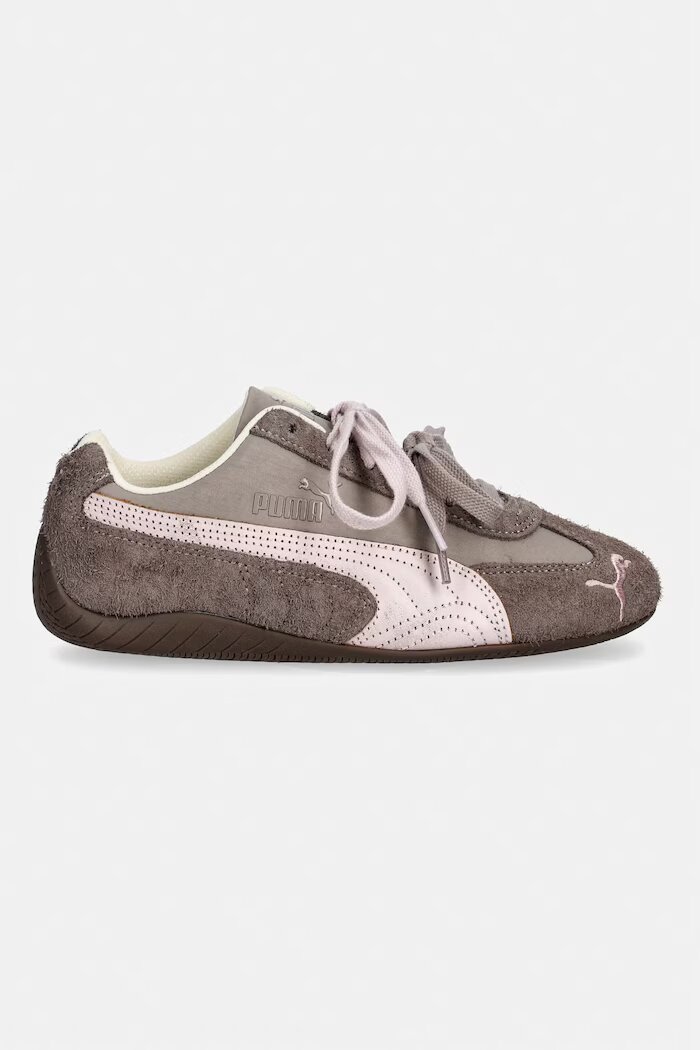 Puma Speedcat Brushed Luxe маратонки дамски от кожа кафяви 407672