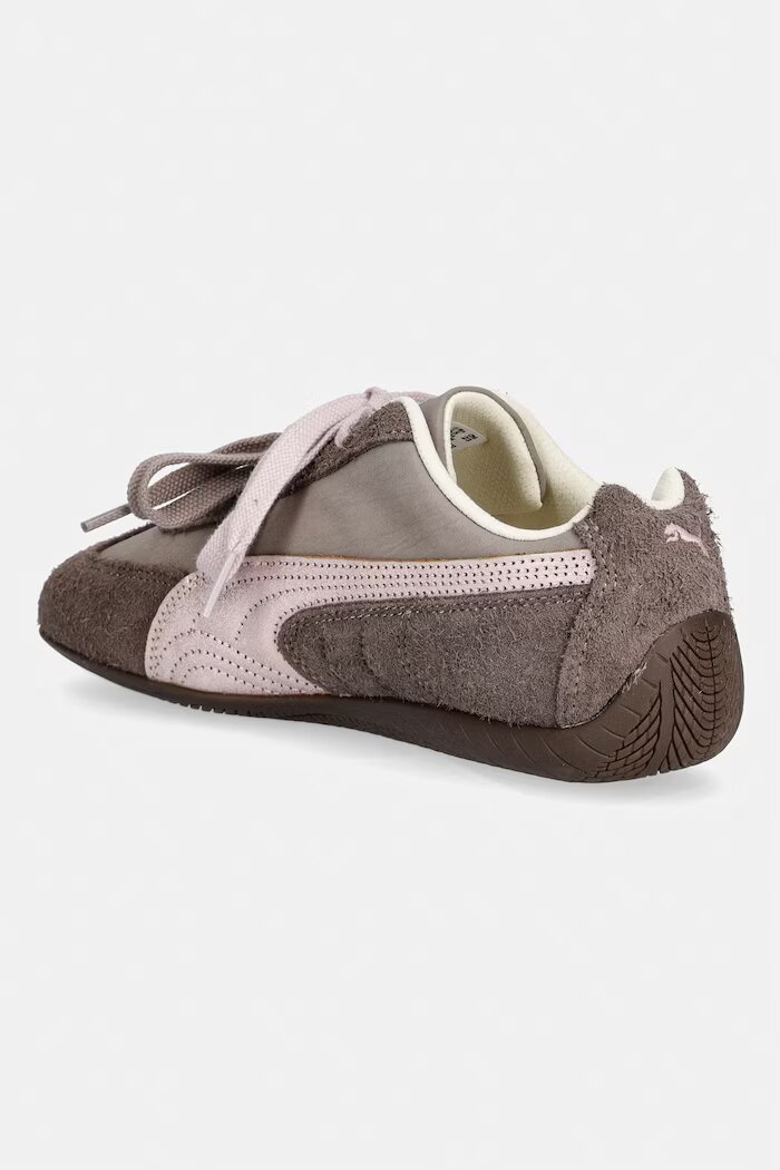 Puma Speedcat Brushed Luxe маратонки дамски от кожа кафяви 407672