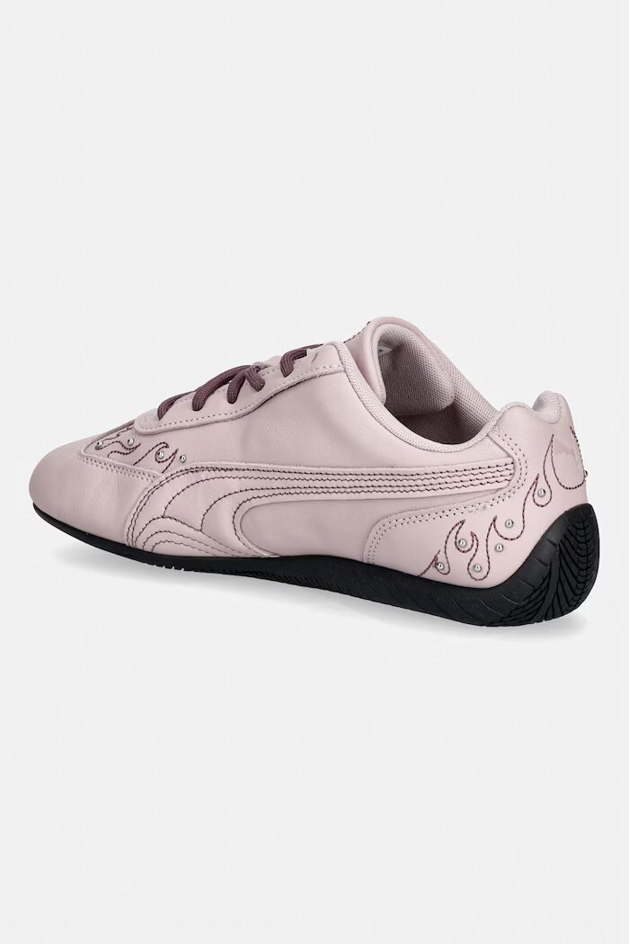 Puma Speedcat Embellished маратонки дамски от кожа виолетови 407256