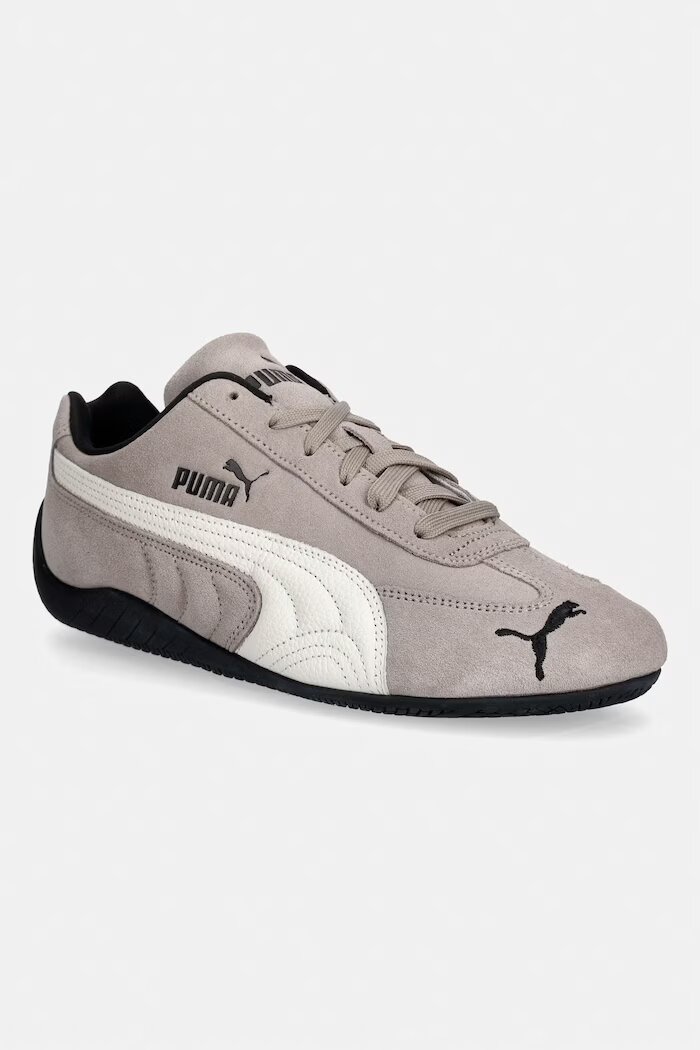 Puma Speedcat маратонки дамски от велур кафяви 406329