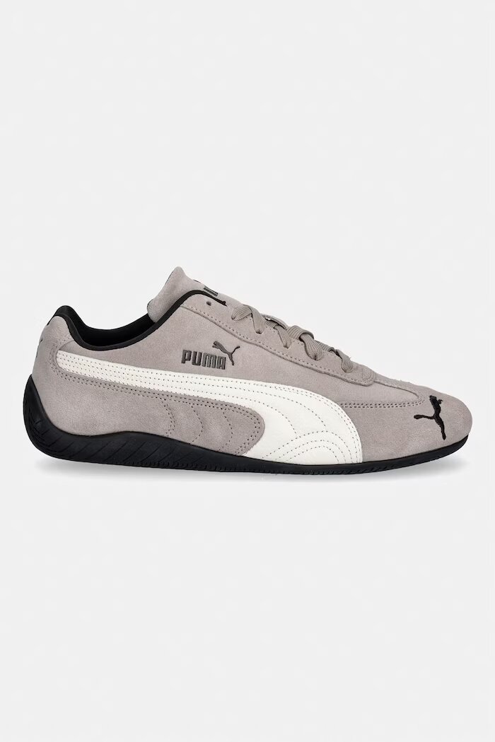 Puma Speedcat маратонки дамски от велур кафяви 406329