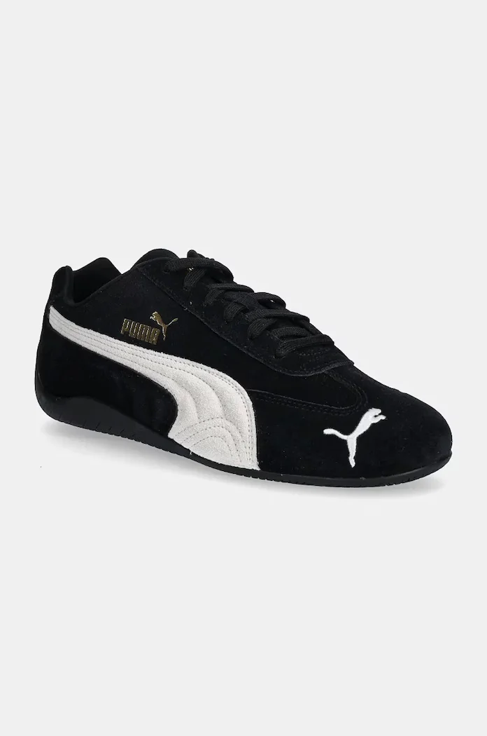 Puma Speedcat OG маратонки дамски от велур черни 398846