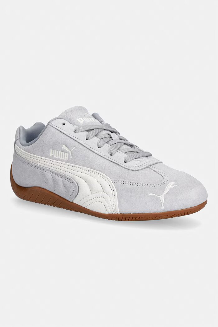 Puma Speedcat OG маратонки дамски от велур сиви 398846