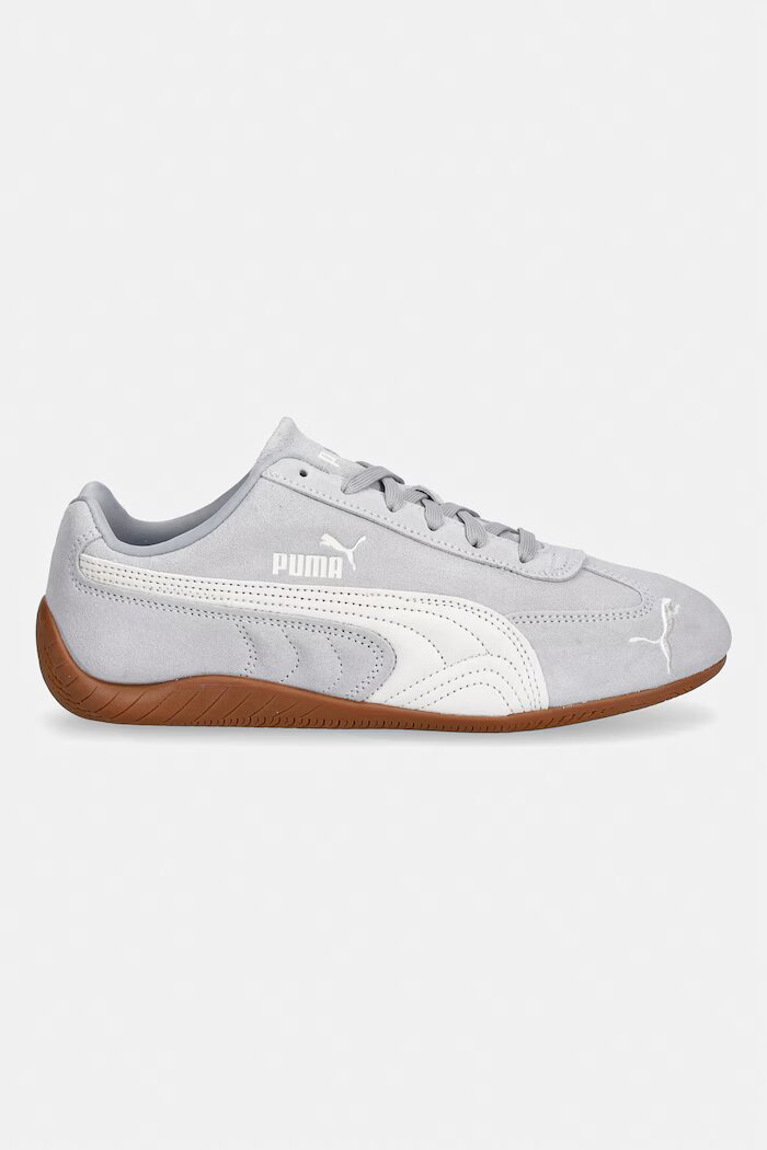 Puma Speedcat OG маратонки дамски от велур сиви 398846