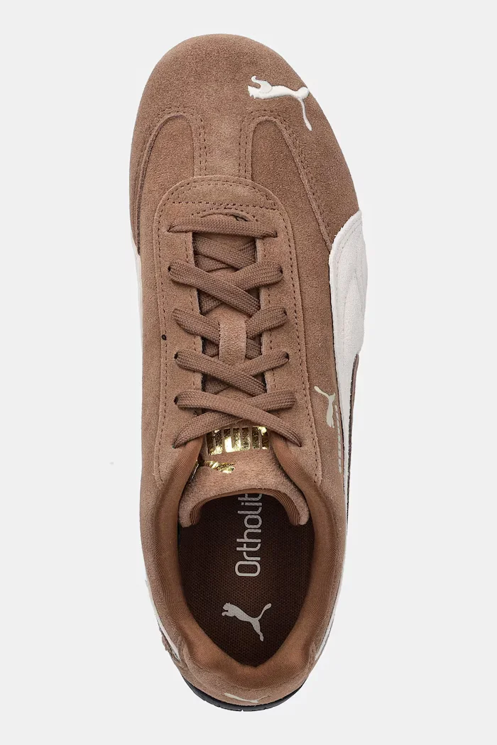 Puma Speedcat OG маратонки от велур кафяви 398846