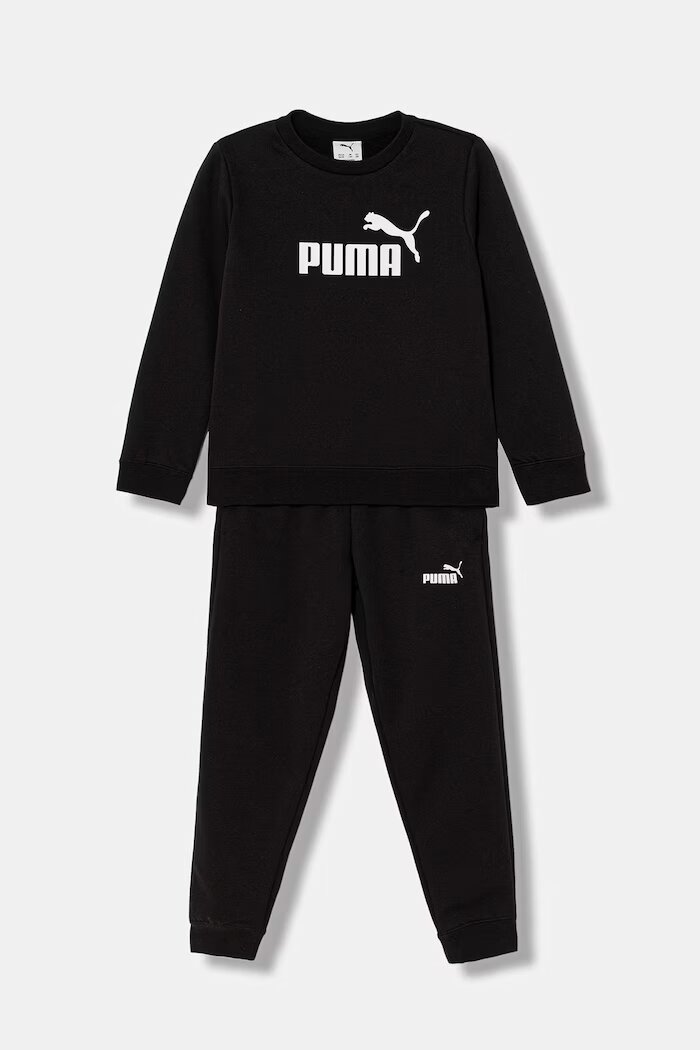 Puma спортен анцуг за деца с памук ESS No.1 Logo Crew Sweat Suit черен 689721