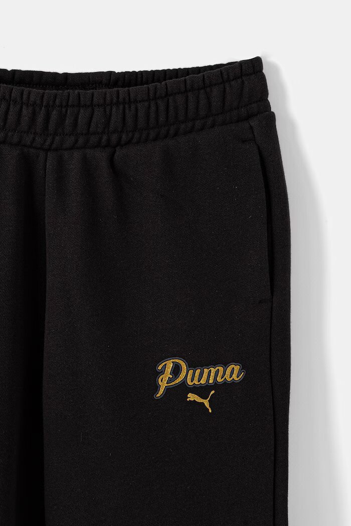 Puma спортен анцуг за деца с памук ESS SCRIPT Sweat Suit черен 695209