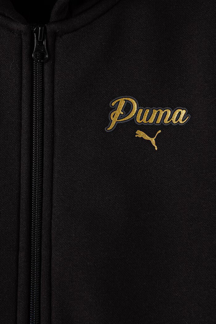 Puma спортен анцуг за деца с памук ESS SCRIPT Sweat Suit черен 695209