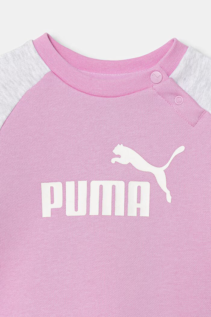 Puma спортен анцуг за деца с памук MINICATS ESS Raglan Crew Se розов 686281