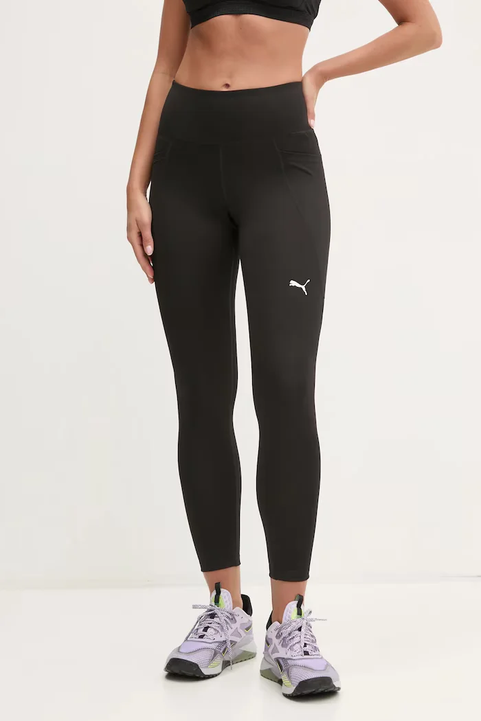 Puma спортен клин дамски Essential Tight черен с висока талия 525899