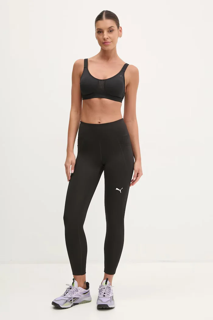 Puma спортен клин дамски Essential Tight черен с висока талия 525899