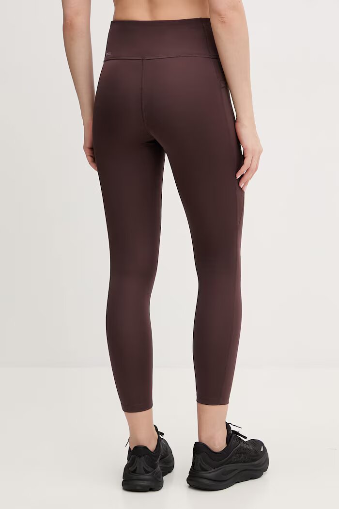 Puma спортен клин дамски Essential Tight кафяв с висока талия 525899