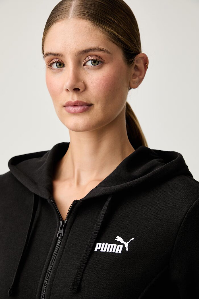 Puma спортен комплект анцуг дамски с памук черен 693993